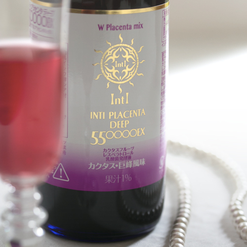 INTI 濃厚「W」プラセンタドリンク PLACENTA DEEP 550000EX