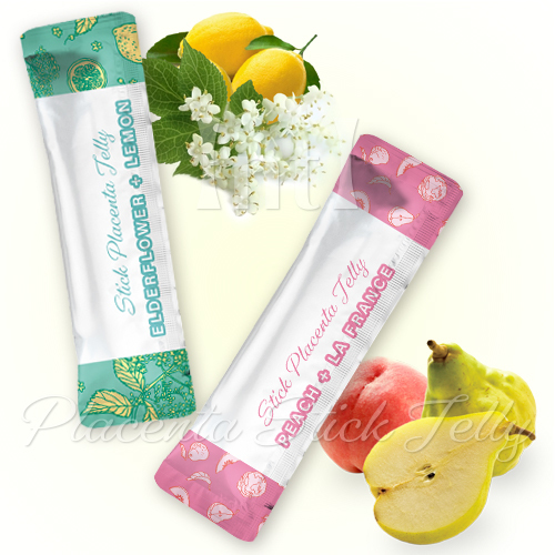 エルダーフラワー＆レモン味、ピーチ＆ラ・フランス味